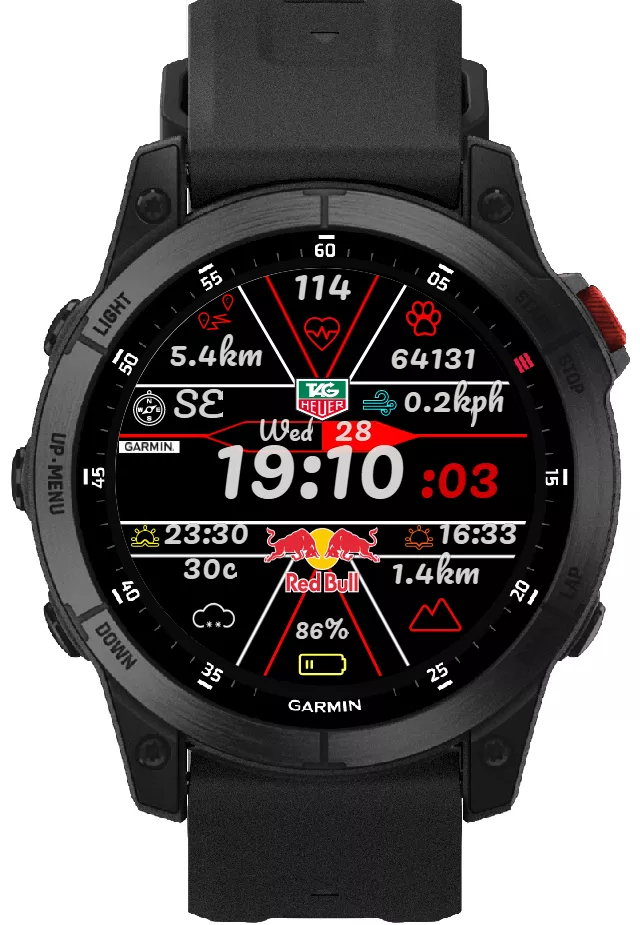 TAG Heuer Red Bull F1 watch ( epix gen 2)