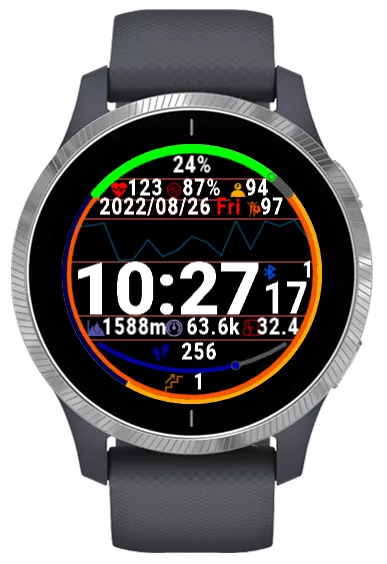 All in one(Lite and ECO) for vivoactive4(GarminActive) v1.7