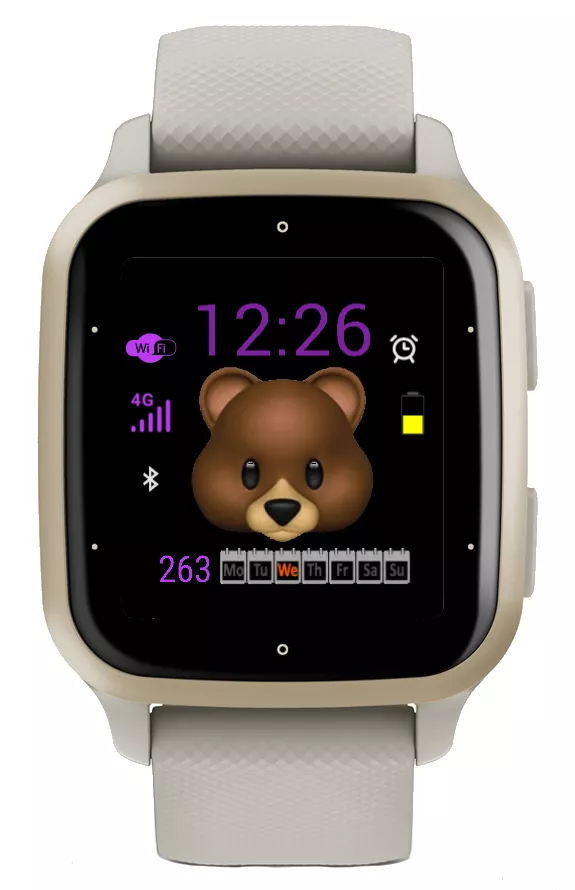 Apple Teddy Memoji Watch Face
