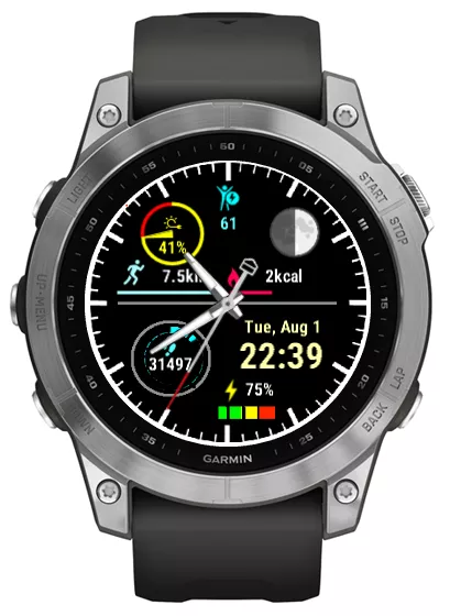 Another WatchFace for Fenix 7