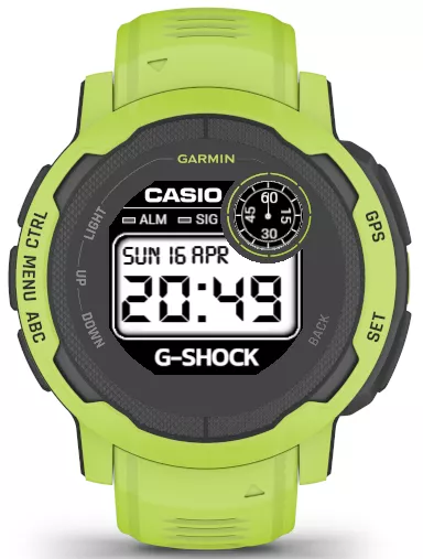 Casio G-Shock-like