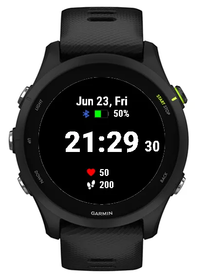 clean watch face