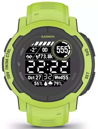 Functional watch face