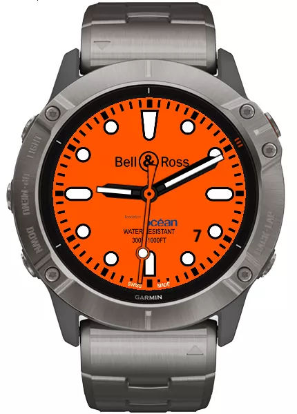 Bell Ross Orange Diver