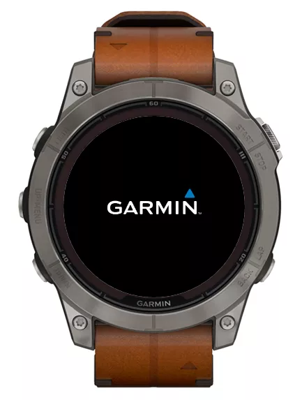 Blank with Garmin logo