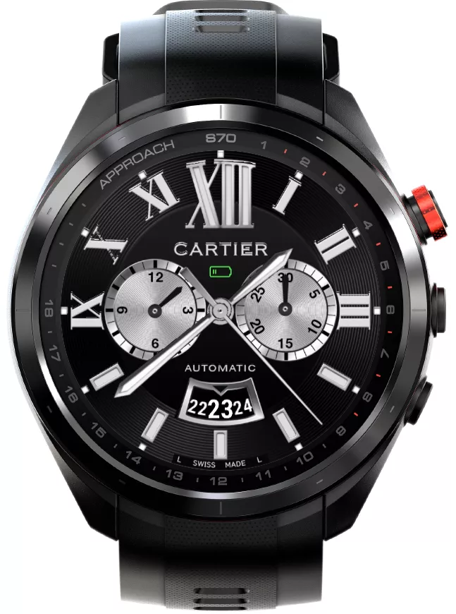 Cartier Calibre De Cartier Chronograph. AOD Support