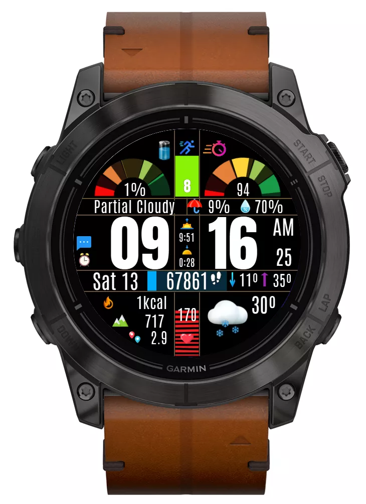 Complet Watchface 24 h